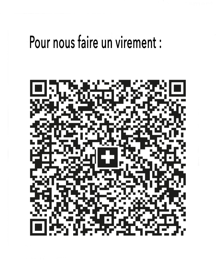 QR-virement Bulletin de versement